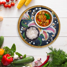 Load image into Gallery viewer, DIY Diamond Painting Kit Round Wooden Tray Diamond Painting Tray for Home Decor
