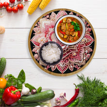 Load image into Gallery viewer, DIY Diamond Painting Kit Round Wooden Tray Diamond Painting Tray for Home Decor
