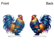 Load image into Gallery viewer, Acrylic Special Shape Cat Desktop Diamond Art Kits Rhinestones Desktop Ornaments
