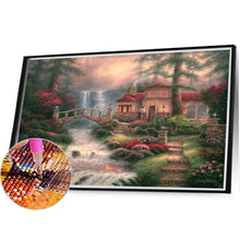 Load image into Gallery viewer, Diamond Painting - Full Square - House In The Mountain (40*30CM)
