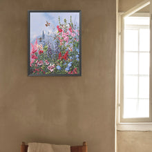 Load image into Gallery viewer, AB Diamond Painting - Full Square - Flower And Hummingbird (40*40CM)
