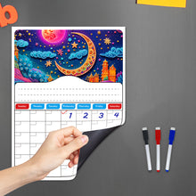 Load image into Gallery viewer, Special Shaped Colorful Pattern 5D DIY Diamond Art Monthly Planner for Beginners
