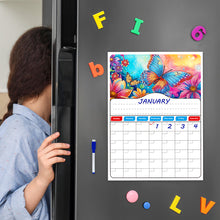 Load image into Gallery viewer, Special Shaped Colorful Pattern 5D DIY Diamond Art Monthly Planner for Beginners
