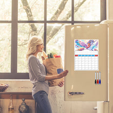 Load image into Gallery viewer, Special Shaped Colorful Pattern 5D DIY Diamond Art Monthly Planner for Beginners
