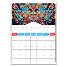 Load image into Gallery viewer, Special Shaped Colorful Pattern 5D DIY Diamond Art Monthly Planner for Beginners
