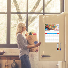 Load image into Gallery viewer, Special Shaped Colorful Pattern 5D DIY Diamond Art Monthly Planner for Beginners
