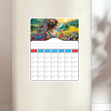 Load image into Gallery viewer, Special Shaped Colorful Pattern 5D DIY Diamond Art Monthly Planner for Beginners
