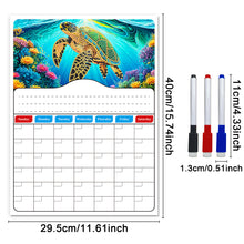 Load image into Gallery viewer, Special Shaped Colorful Pattern 5D DIY Diamond Art Monthly Planner for Beginners
