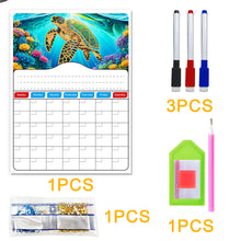 Load image into Gallery viewer, Special Shaped Colorful Pattern 5D DIY Diamond Art Monthly Planner for Beginners
