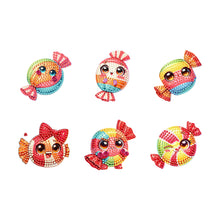 Load image into Gallery viewer, 6Pcs Acrylic Animal Diamond Painting Refrigerator Magnet for Fridge Whiteboards
