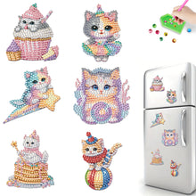 Load image into Gallery viewer, 6Pcs Diamond Painting Refrigerator Magnets Diamond Art Kits for Adults Beginners
