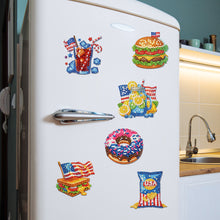 Load image into Gallery viewer, 6Pcs Diamond Painting Refrigerator Magnets Diamond Art Kits for Adults Beginners
