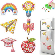 Load image into Gallery viewer, 6Pcs Diamond Painting Refrigerator Magnets Diamond Art Kits for Adults Beginners
