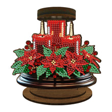 Load image into Gallery viewer, Wooden Beautiful Pattern 5D DIY Diamond Painting Candle Holder Decor for Adults
