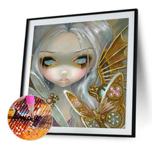 Load image into Gallery viewer, AB Diamond Painting - Full Round - Girl With White Hair (50*50CM)
