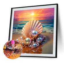 Load image into Gallery viewer, Diamond Painting - Full Round - Sunset Pearl (30*30CM)
