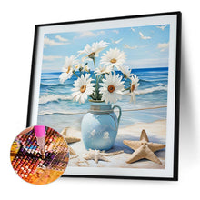 Load image into Gallery viewer, Diamond Painting - Full Round - Seaside Daisy (30*30CM)
