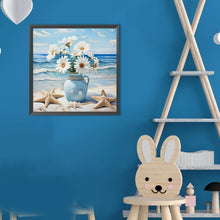 Load image into Gallery viewer, Diamond Painting - Full Round - Seaside Daisy (30*30CM)
