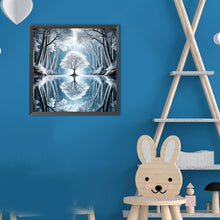 Load image into Gallery viewer, Diamond Painting - Full Round - Silver Tree (30*30CM)
