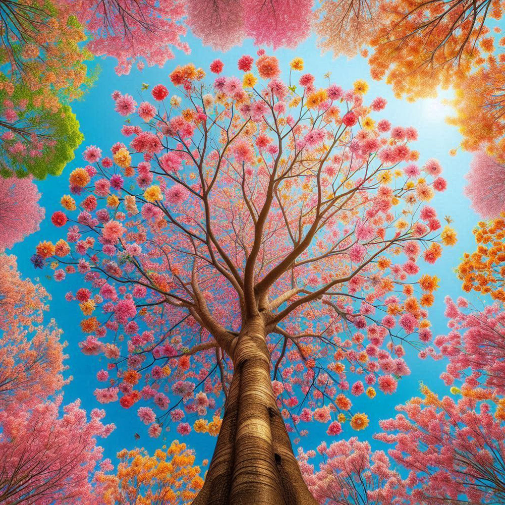 Diamond Painting - Full Round - Tree (30*30CM)
