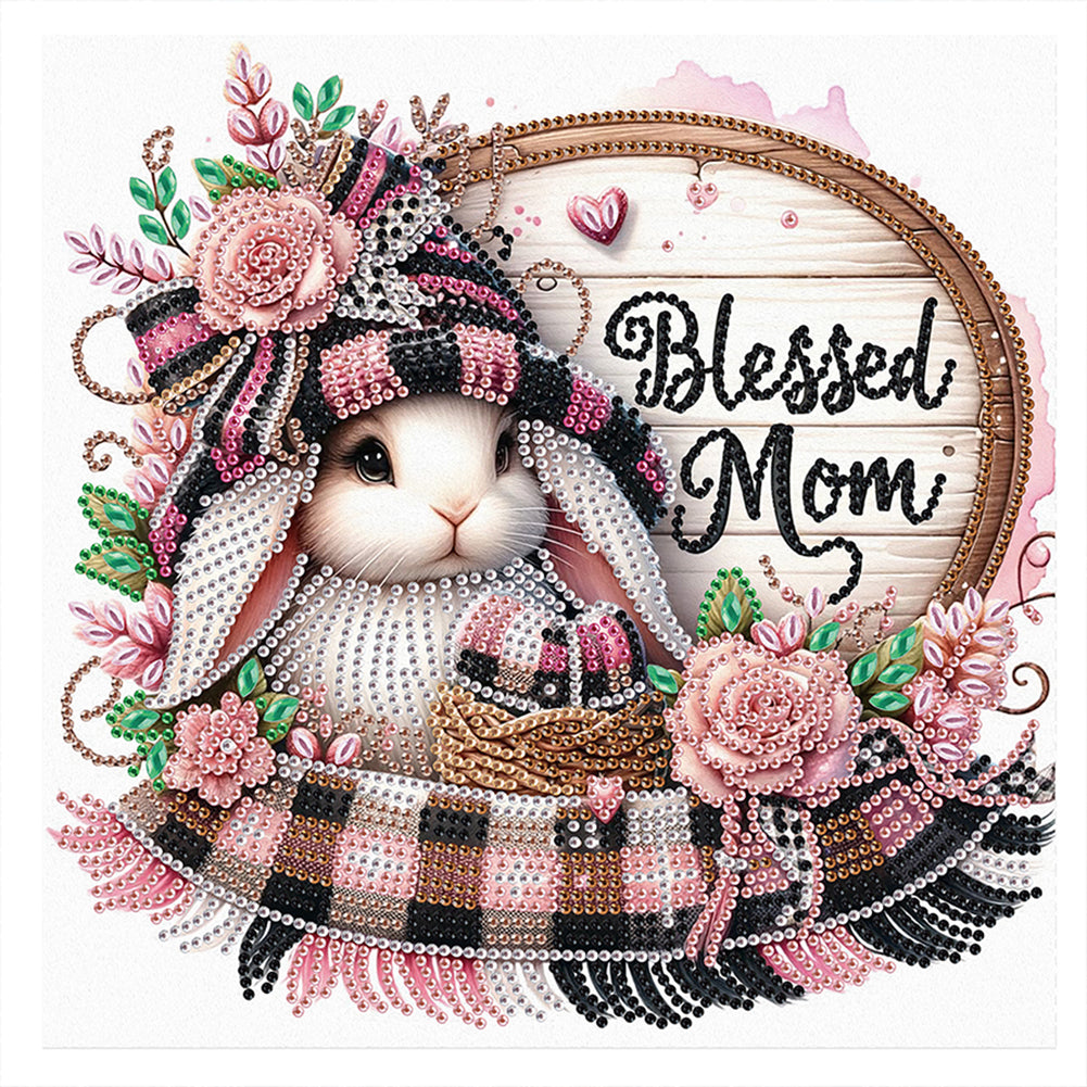 Diamond Painting - Partial Special Shaped - Mother'S Day (30*30CM)