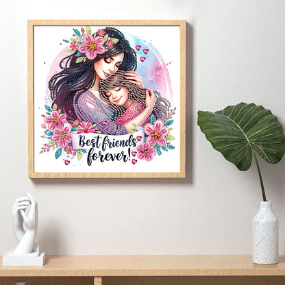 Diamond Painting - Partial Special Shaped - Mother'S Day (30*30CM)
