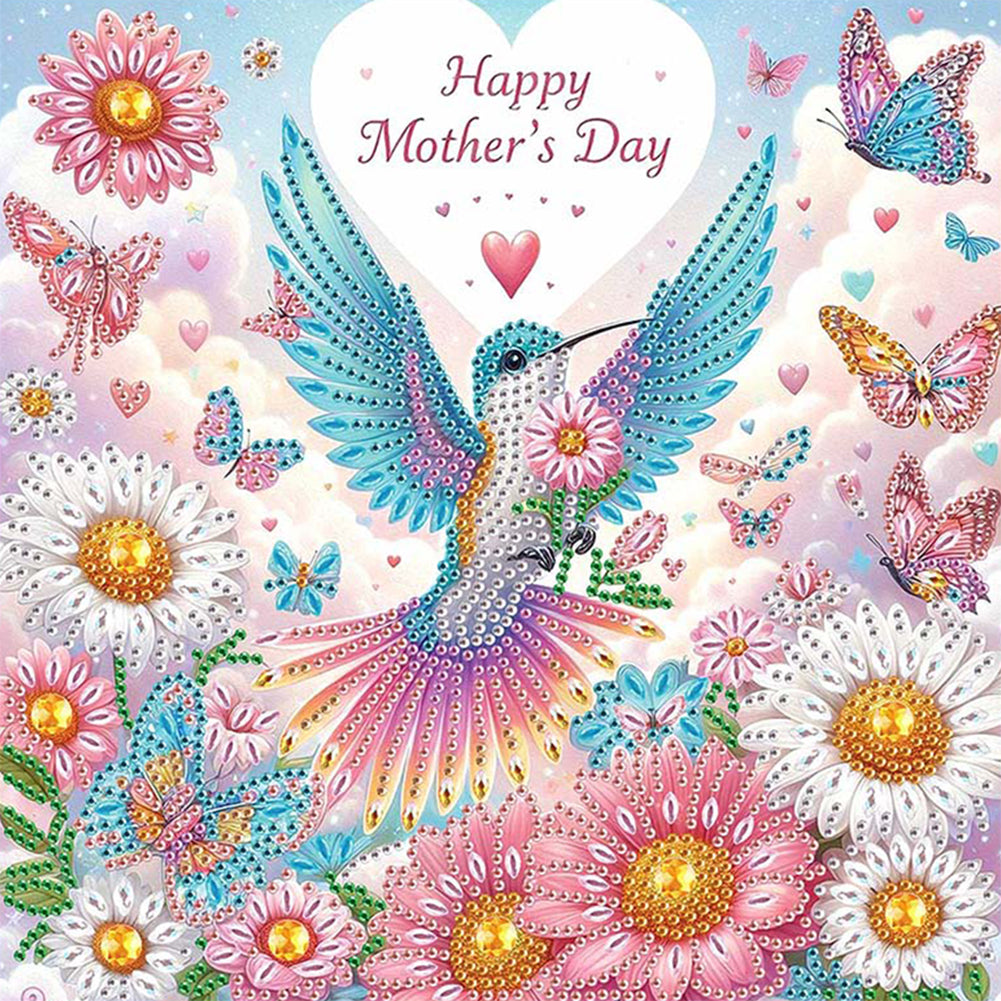 Diamond Painting - Partial Special Shaped - Mother'S Day (30*30CM)
