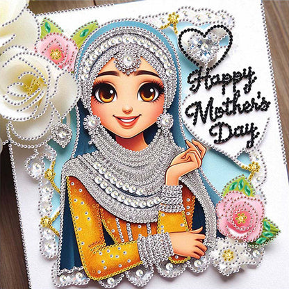 Diamond Painting - Partial Special Shaped - Mother'S Day (30*30CM)
