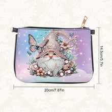 Load image into Gallery viewer, Colorful Pattern Diamond Painting Coin Chain Purse 5D Diamond Handmade Chain Bag
