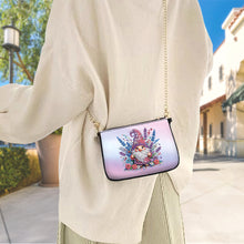 Load image into Gallery viewer, Colorful Pattern Diamond Painting Coin Chain Purse 5D Diamond Handmade Chain Bag
