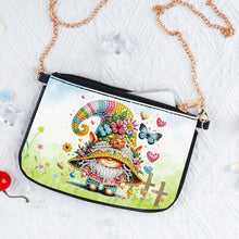 Load image into Gallery viewer, Colorful Pattern Diamond Painting Coin Chain Purse 5D Diamond Handmade Chain Bag
