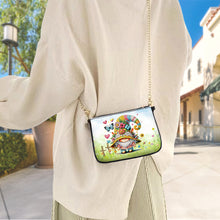Load image into Gallery viewer, Colorful Pattern Diamond Painting Coin Chain Purse 5D Diamond Handmade Chain Bag
