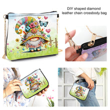 Load image into Gallery viewer, Colorful Pattern Diamond Painting Coin Chain Purse 5D Diamond Handmade Chain Bag

