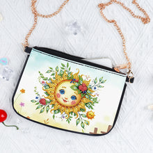 Load image into Gallery viewer, Colorful Pattern Diamond Painting Coin Chain Purse 5D Diamond Handmade Chain Bag
