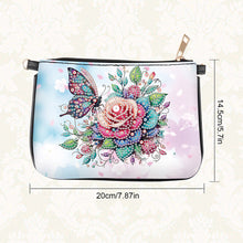 Load image into Gallery viewer, Colorful Pattern Diamond Painting Coin Chain Purse 5D Diamond Handmade Chain Bag
