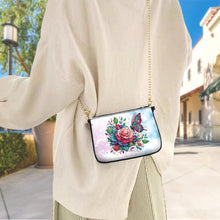 Load image into Gallery viewer, Colorful Pattern Diamond Painting Coin Chain Purse 5D Diamond Handmade Chain Bag
