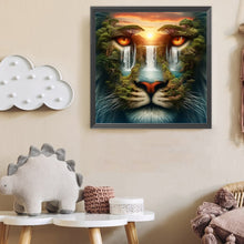 Load image into Gallery viewer, Diamond Painting - Full Round - Tiger (40*40CM)
