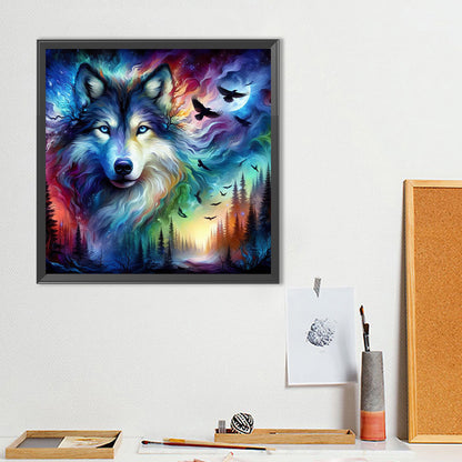Diamond Painting - Full Round - Wolf (40*40CM)