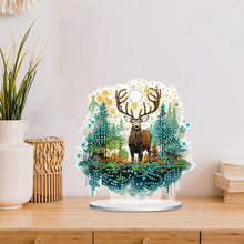 Load image into Gallery viewer, Special Shape Butterfly Girl Diamond Painting Desktop Decors Bedroom Table Decor
