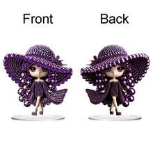 Load image into Gallery viewer, Special Shape Butterfly Girl Diamond Painting Desktop Decors Bedroom Table Decor
