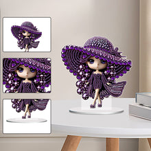 Load image into Gallery viewer, Special Shape Butterfly Girl Diamond Painting Desktop Decors Bedroom Table Decor
