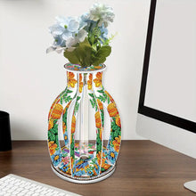 Load image into Gallery viewer, Floral Diamond Painting Flower Vase Desktop Diamond Art Kits Bedroom Table Decor
