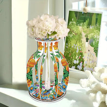Load image into Gallery viewer, Floral Diamond Painting Flower Vase Desktop Diamond Art Kits Bedroom Table Decor
