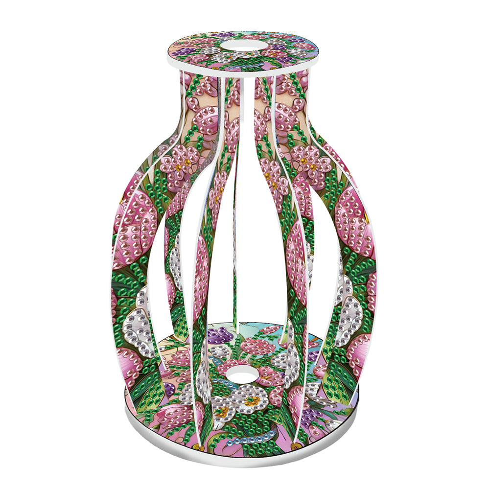 Floral Diamond Painting Flower Vase Desktop Diamond Art Kits Bedroom Table Decor