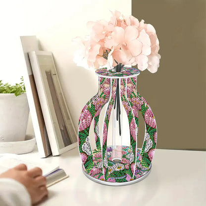 Floral Diamond Painting Flower Vase Desktop Diamond Art Kits Bedroom Table Decor