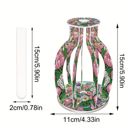 Floral Diamond Painting Flower Vase Desktop Diamond Art Kits Bedroom Table Decor