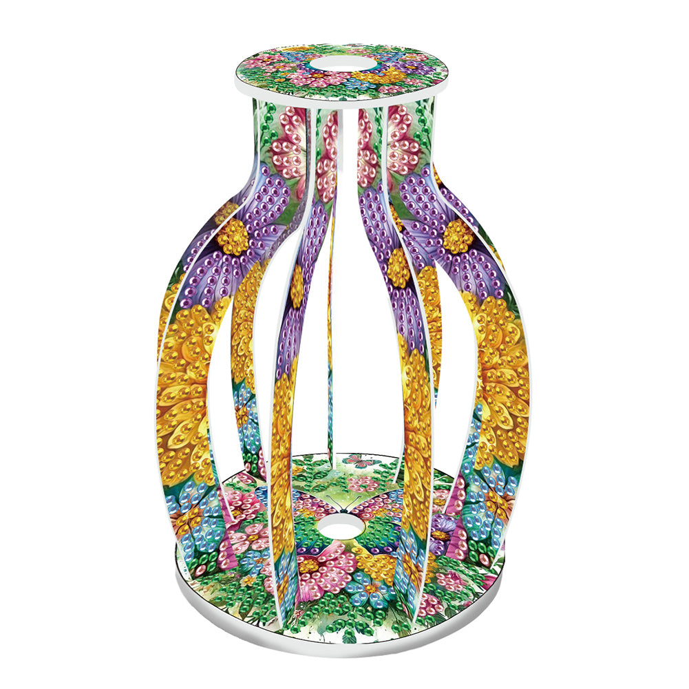 Floral Diamond Painting Flower Vase Desktop Diamond Art Kits Bedroom Table Decor