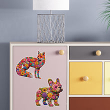 Load image into Gallery viewer, 12 Pcs Flower Animals 5D Diamond Painting Sticker Kit Diamond Art Stickers
