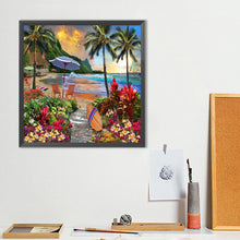 Load image into Gallery viewer, Diamond Painting - Full Round - Beach (40*40CM)

