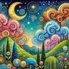 Load image into Gallery viewer, Diamond Painting - Full Round - Deep In The Mountains (40*40CM)
